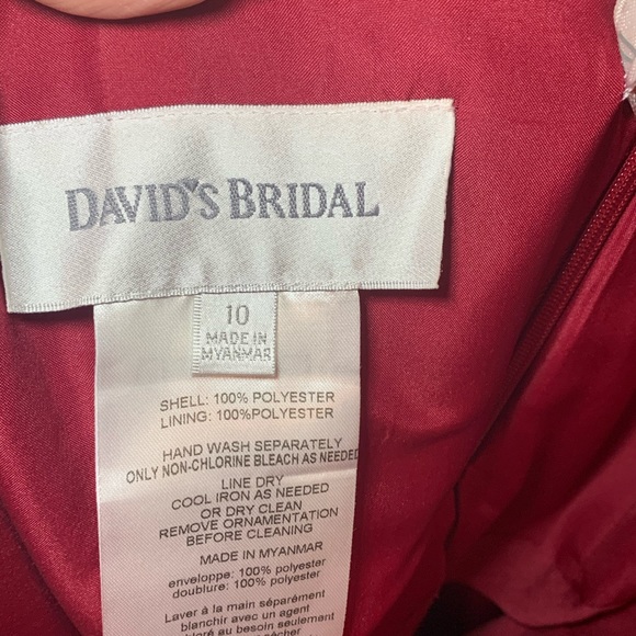 David’s bridal Bridesmaids or prom dress - Picture 4 of 6